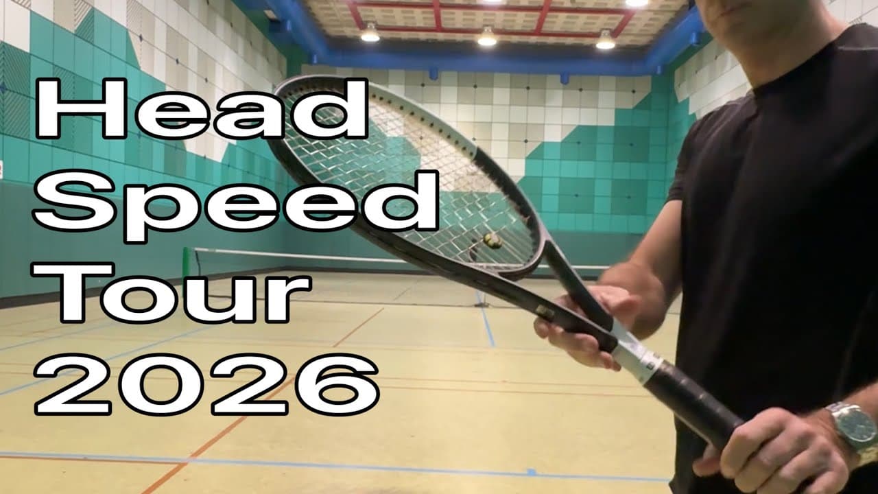 Head Speed Tour 2026: first hit and immediate appreciation 