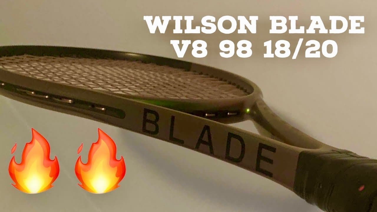 Wilson blade v8 18/20 racket review