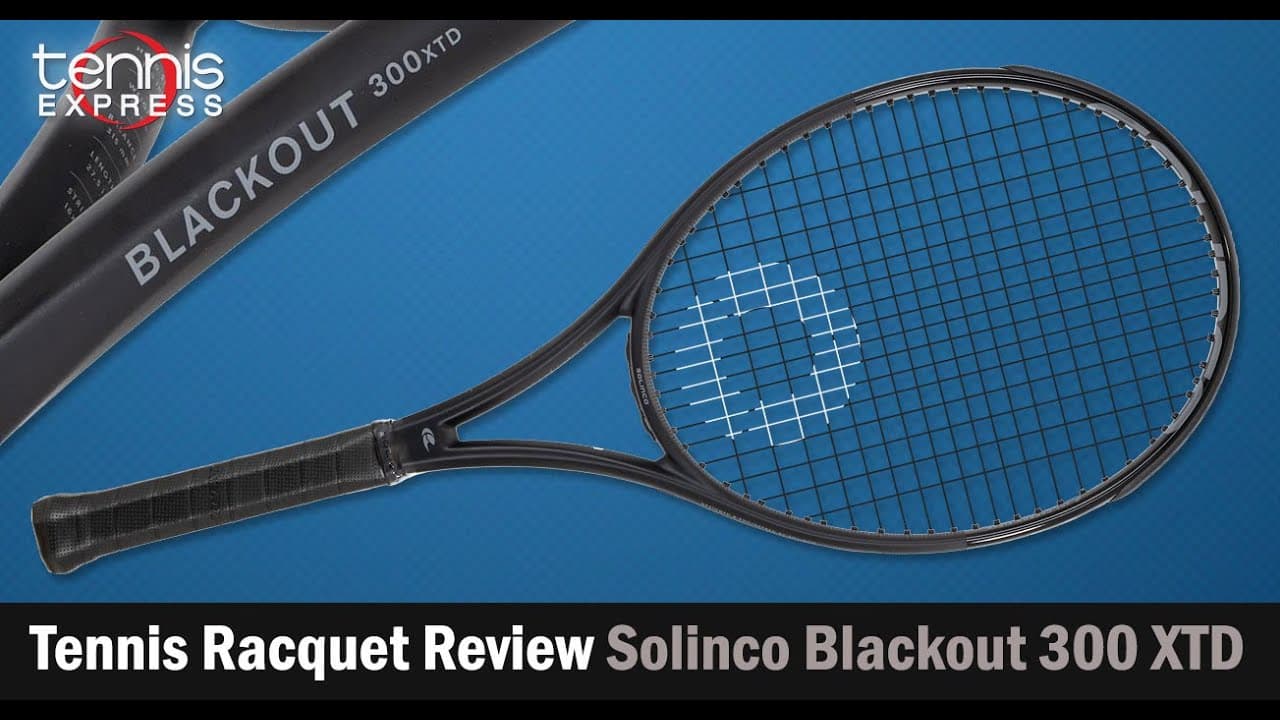 Solinco Blackout 300 XTD Tennis Racquet Review | Tennis Express