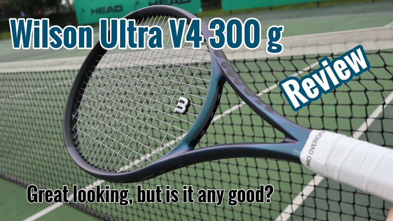 Wilson Ultra V4 100 300g Tennis Racket / Racquet review