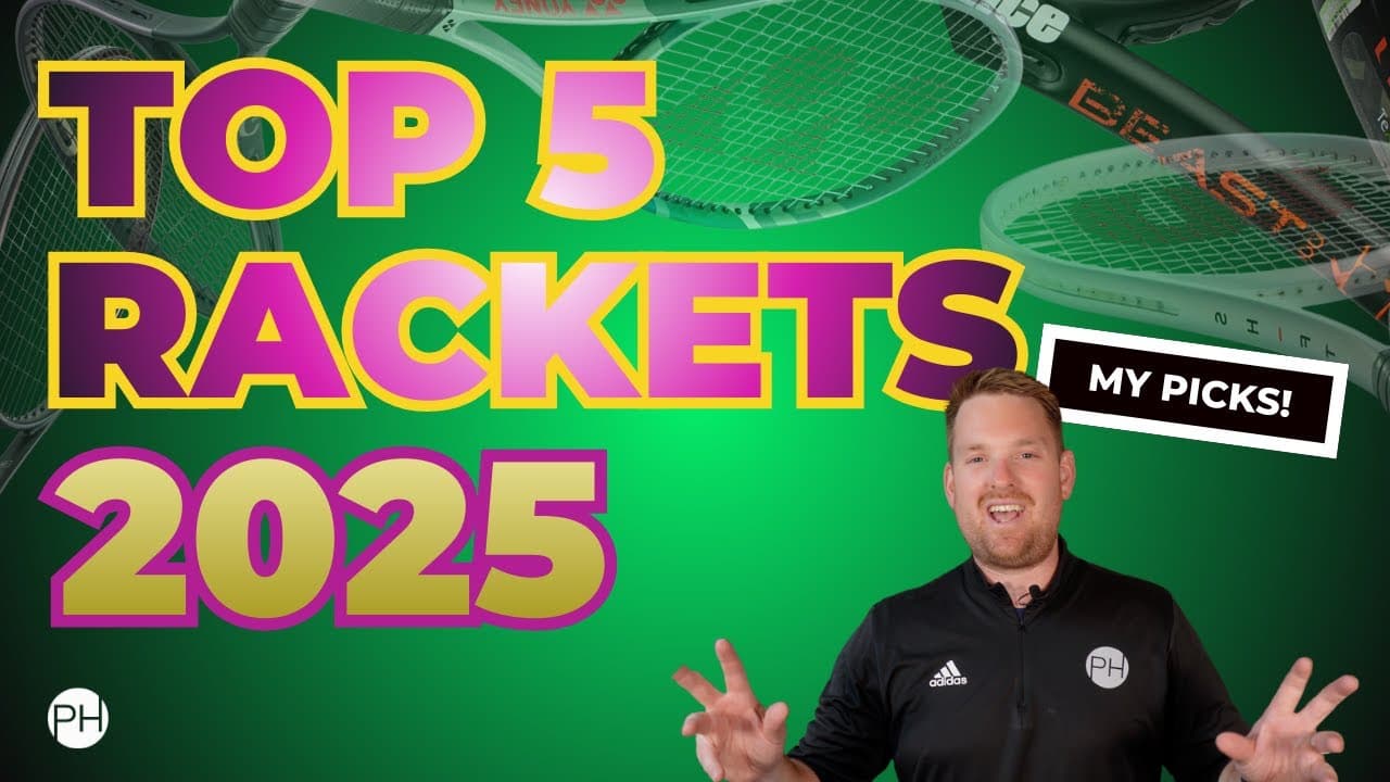 TOP 5 RACKETS OF 2025 (Coach Approved!) | Tennis Racket Review | PH Tennis