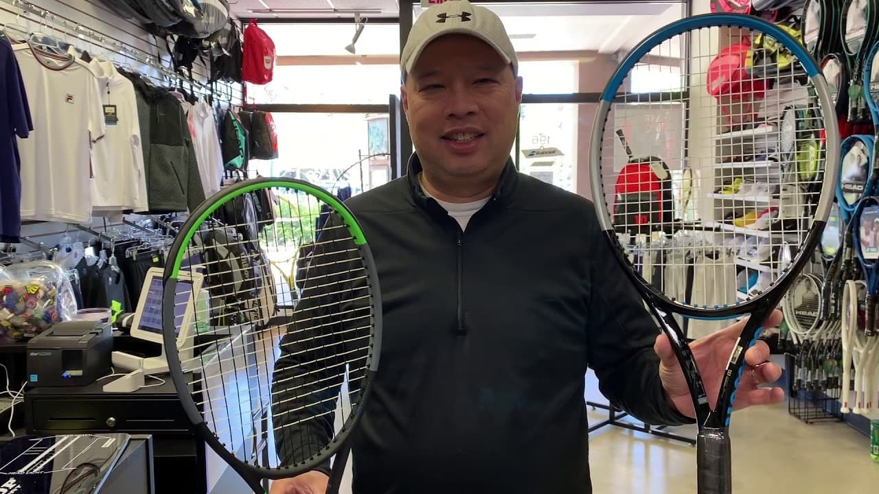 COMPARING THE WILSON ULTRA 100 2020 TO WILSON BLADE 98 V7 TENNIS RACKET