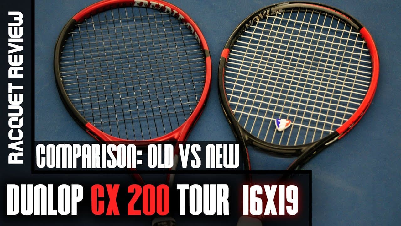 Dunlop CX 200 Tour 16x19 2021 Review + Comparison: Old vs New