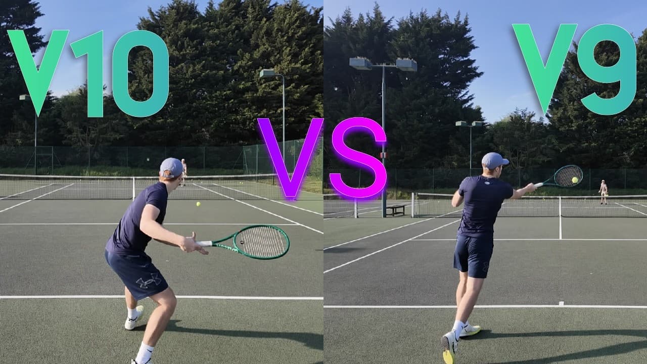 Wilson Blade 98 16x19 V10 vs Blade 98 16x19 V9 Comparison. New vs Old which is better?