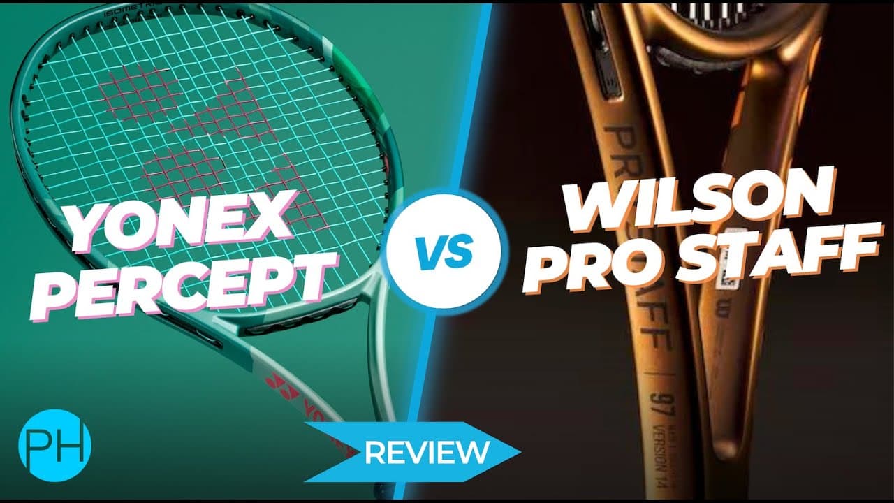 REVIEW: Wilson ProStaff v Yonex Percept | Tennis Racket Versus | Comparison