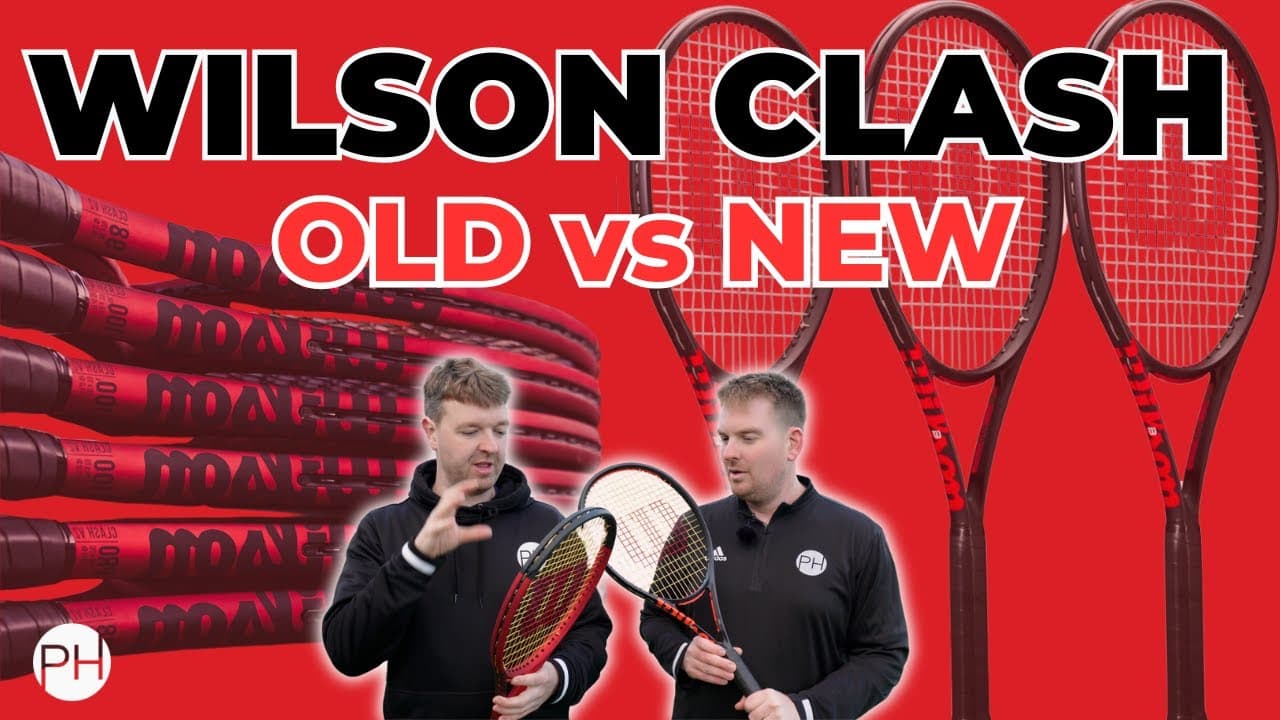 NEW WILSON CLASH | v2 vs v3 | Tennis Racket Review | Tennis Equipment | PH Tennis