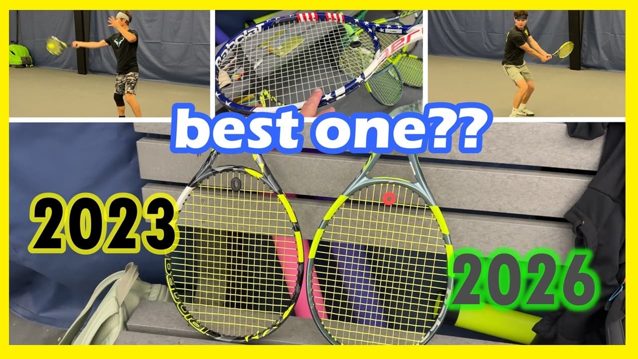 Babolat Pure Aero 98 2026 vs 2023 | Tennis coaches reviewing the Alcaraz racket